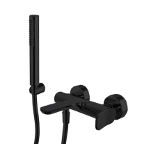 FLO, NEGRU MAT, BATERIE CADA-DUS, CU SET DE DUS (PARA, FURTUN 150cm, SUPORT), F3804NS